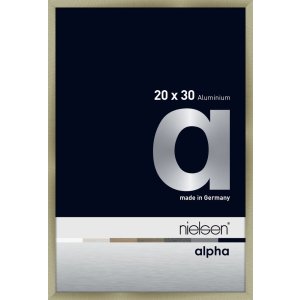 Nielsen Aluminium Bilderrahmen Alpha 20x30 cm brushed...