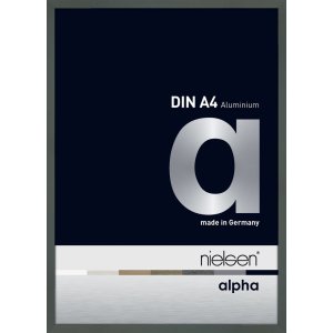 Nielsen Aluminium Bilderrahmen Alpha 21x29,7 cm platin