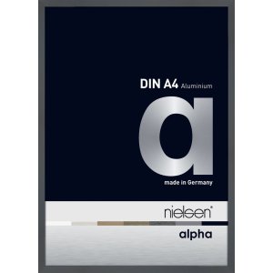 Nielsen Aluminium Bilderrahmen Alpha 21x29,7 cm...