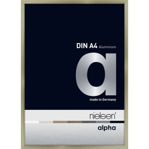 Nielsen Aluminium Bilderrahmen Alpha 21x29,7 cm brushed...