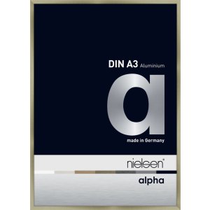 Nielsen Aluminium Bilderrahmen Alpha 29,7x42 cm brushed...