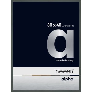 Nielsen Aluminium Bilderrahmen Alpha 30x40 cm platin