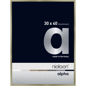 Nielsen Aluminium Bilderrahmen Alpha 30x40 cm brushed...