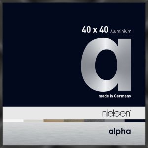 Nielsen Aluminium Bilderrahmen Alpha 40x40 cm eloxal...