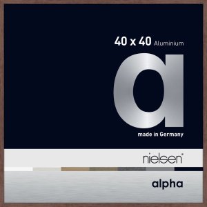 Nielsen Aluminium Bilderrahmen Alpha 40x40 cm...