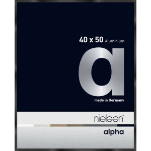 Nielsen Aluminium Bilderrahmen Alpha 40x50 cm eloxal...