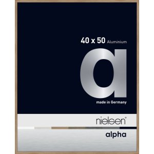 Nielsen Aluminium Bilderrahmen Alpha 40x50 cm Eiche...