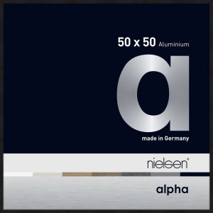 Nielsen Aluminium Bilderrahmen Alpha 50x50 cm eloxal...