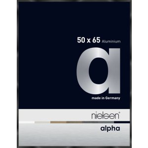 Nielsen Aluminium Bilderrahmen Alpha 50x65 cm eloxal...