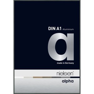 Nielsen Aluminium Bilderrahmen Alpha 59,4x84,1 cm platin