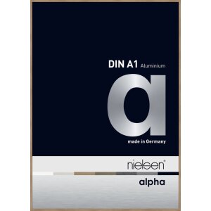 Nielsen Aluminium Bilderrahmen Alpha 59,4x84,1 cm eiche