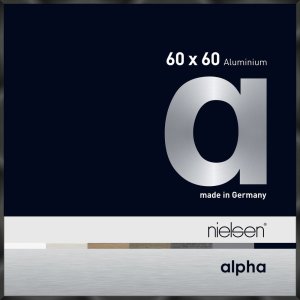 Nielsen Aluminium Bilderrahmen Alpha 60x60 cm eloxal...