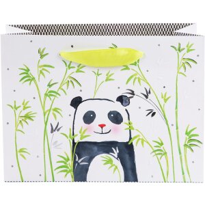 Goldbuch Geschenktasche Panda Kunstdruckpapier 18x10x25...