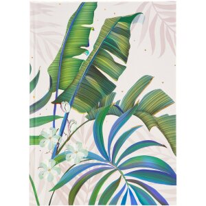 Notizbuch A5 Tropical White