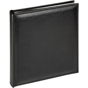 Walther Fotoalbum Deluxe schwarz 26x25 cm 50 Seiten...