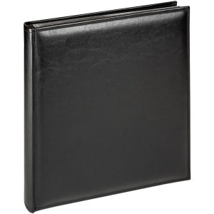 Walther Fotoalbum Deluxe 28x30,5 cm schwarz 50 Seiten...