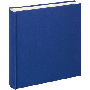 Walther Jumbo-Fotoalbum Cloth blau 30x30 cm 100...