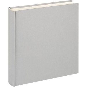 Walther Jumbo-Fotoalbum Cloth 30x30 cm grau 100...