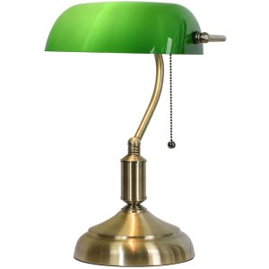 Schreibtischlampe Grün 27x17x41 cm E27-max 1x60W...