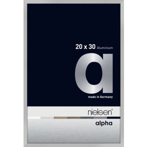 Nielsen Aluminium Bilderrahmen Alpha TCSC 20x30 cm silber...