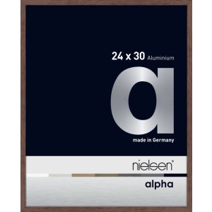 Nielsen Aluminium Bilderrahmen Alpha TCSC 24x30 cm...