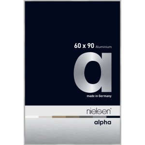 Nielsen Aluminium Bilderrahmen Alpha TCSC 60x90 cm silber...