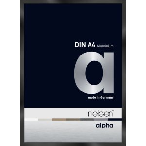 Nielsen Aluminium Bilderrahmen Alpha TCSC 21x30 cm eloxal...