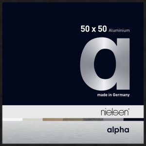 Nielsen Aluminium Bilderrahmen Alpha TCSC 50x50 cm eloxal...