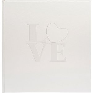 Goldbuch Hochzeitsalbum White Love 30x31 cm 60...