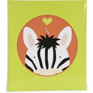 Henzo Jumbo-Fotoalbum Jungle Zebra 29x33 cm 100...