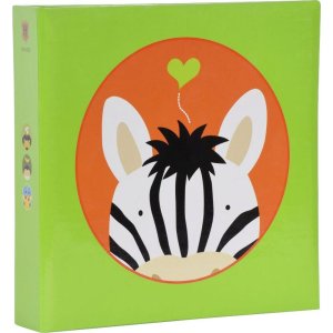 Henzo Einsteckalbum Jungle Zebra 200 Fotos 10x15 cm mit...