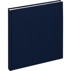 Walther Fotoalbum Cloth dunkelblau 26x25 cm 40...