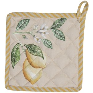 Topflappen 20x20 cm beige LEL45