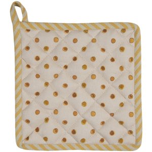 Topflappen 20x20 cm beige LEL45