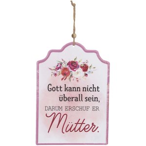 Textschild 18x25 cm mehrfarbig 6Y4153