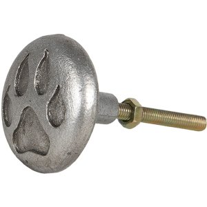 Türknopf Ø 4x3 cm silber 64685