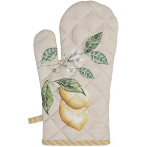 Clayre & Eef Ofenhandschuh 16x30 cm beige LEL44