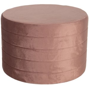 Hocker Ø 60x40 cm rosa 50499P