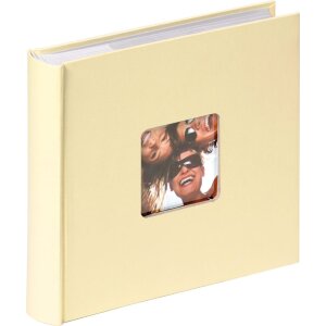 Walther Einsteckalbum Fun 200 Fotos 13x18 cm creme mit...