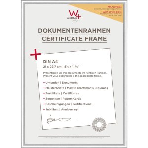 Walther Kunststoffrahmen New Lifestyle DIN A4 21x29,7 cm...