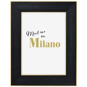 Hama Fotorahmen Milano 10x15 cm und 13x18 cm schwarz