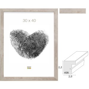 Deknudt Holzrahmen S45RH1AR natur 10x15 bis 50x60 cm