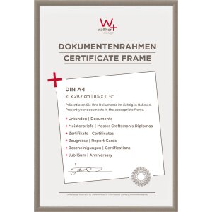 Walther Kunststoffrahmen NEW LIFESTYLE 21x29,7 cm stahl...