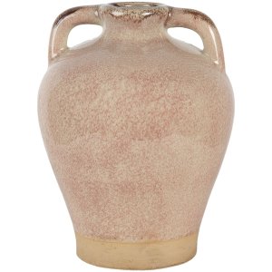 Vase rosa Ø 19x25 cm 6CE1266M