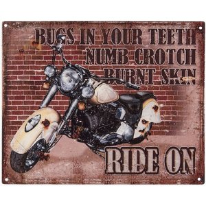 Textschild braun 20x25 cm 6Y4393