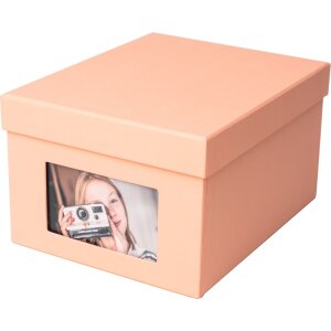 XL Fotobox Kandra 13x18 cm coral Papiereinband...