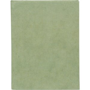 Notizbuch Hanf-Papeterie Smoke Green 15x22 cm