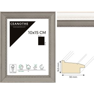 Ceanothe Holzrahmen Alma 10x15 cm bis 50x70 cm Zierkante...