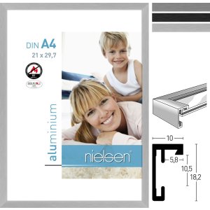 Nielsen B1 Brandschutzrahmen C2 Aluminium Blockprofil DIN...