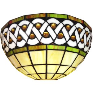 LumiLamp 5LL-6150 Wandlampe Tiffany 31x15x21 cm E27-max...